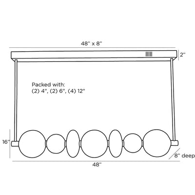 Raphael Linear Chandelier