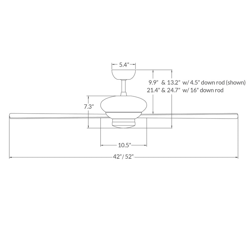 Altus Ceiling Fan with Light