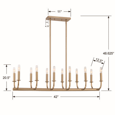 Bailey Linear Chandelier