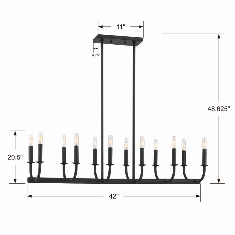 Bailey Linear Chandelier