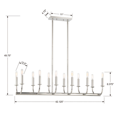 Bailey Linear Chandelier