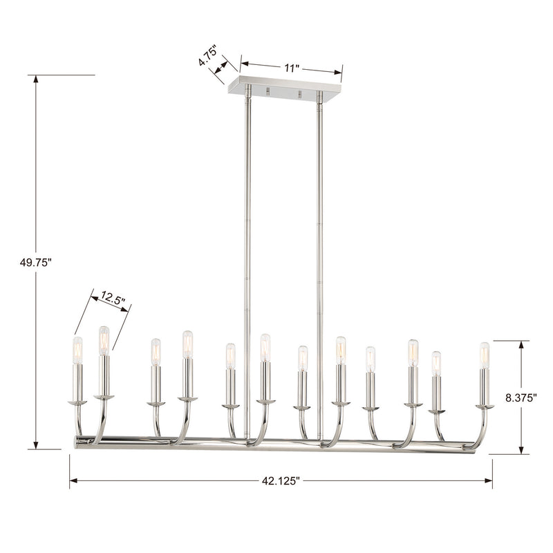 Bailey Linear Chandelier