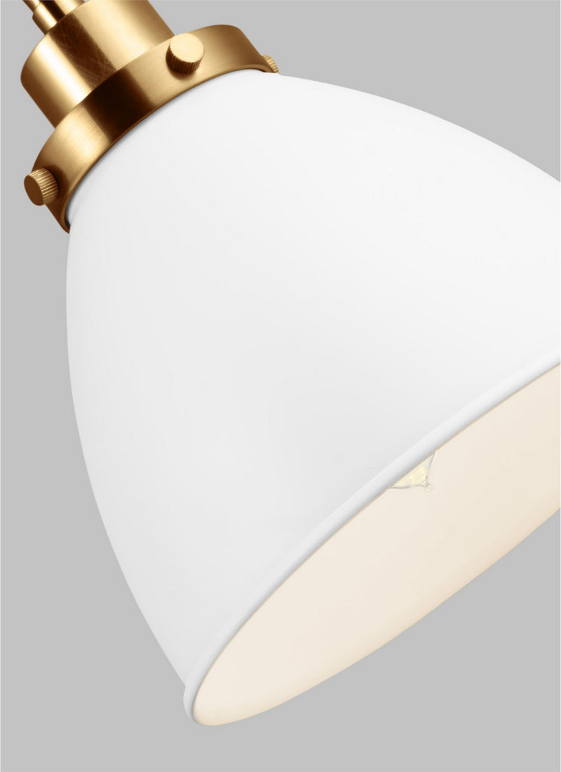 Wellfleet Double Arm Dome Wall Sconce