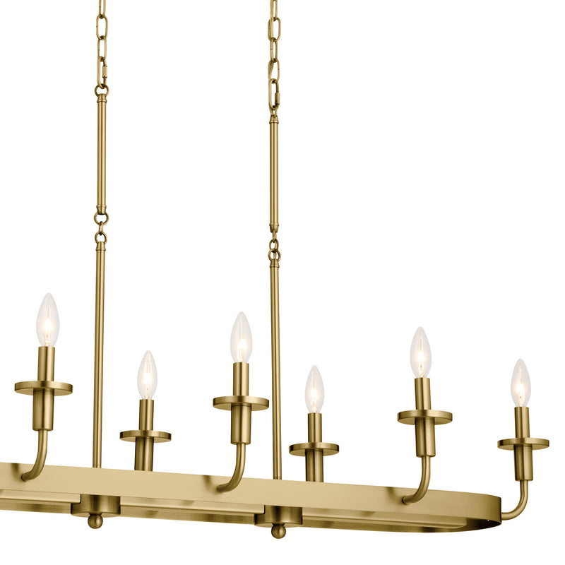 Vetivene Linear Chandelier