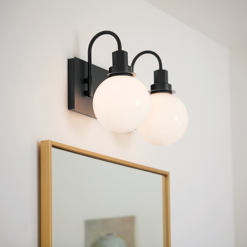 Hex Bathroom Vanity Light