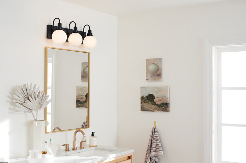 Hex Bathroom Vanity Light