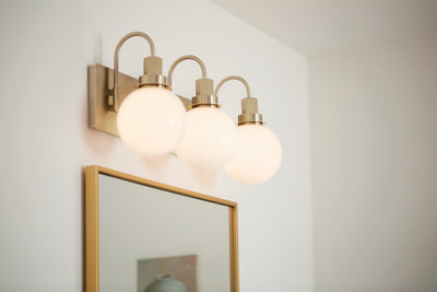 Hex Bathroom Vanity Light