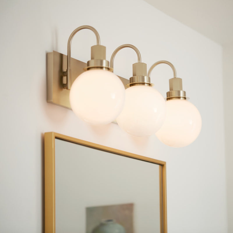 Hex Bathroom Vanity Light