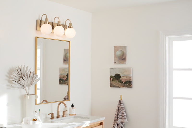 Hex Bathroom Vanity Light