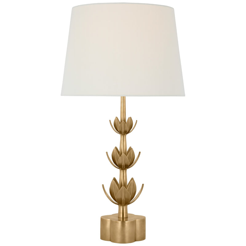 Visual Comfort Signature - JN 3003AB-L - One Light Table Lamp - Alberto - Antique-Burnished Brass