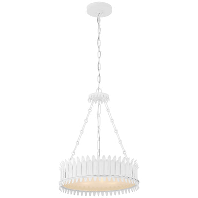 Visual Comfort Signature - SK 5205PW-FA - LED Chandelier - Leslie - Plaster White