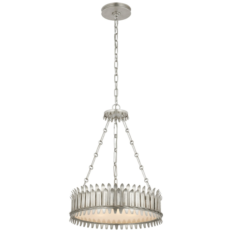 Visual Comfort Signature - SK 5205BSL-FA - LED Chandelier - Leslie - Burnished Silver Leaf