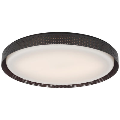 Visual Comfort Signature - KW 4083BZ-WG - LED Flush Mount - Precision - Bronze