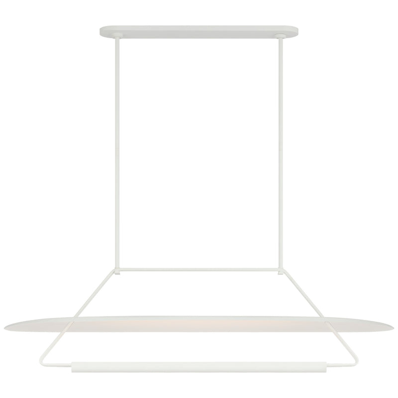 Visual Comfort Signature - KW 5107WHT - LED Linear Pendant - Teline - Matte White