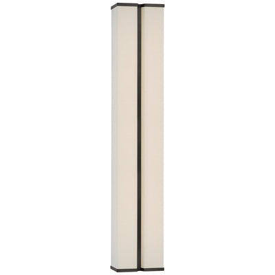 Visual Comfort Signature - PCD 2252BZ/L - LED Wall Sconce - Vernet - Bronze and Linen