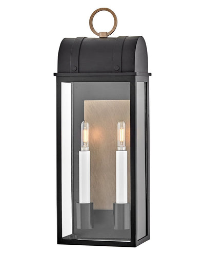 Hinkley - 10664BK-BU - LED Outdoor Wall Mount - Campbell - Black