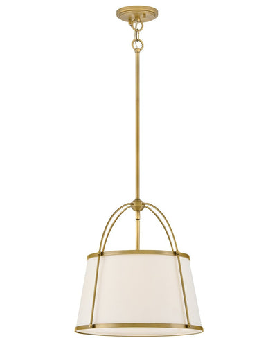 Hinkley - 4894LDB-OW - LED Pendant - Clarke - Lacquered Dark Brass