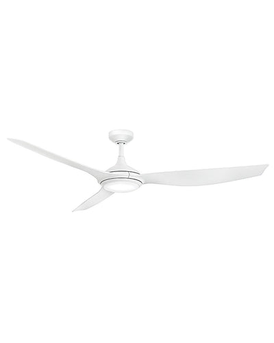 Hinkley - 906864FMW-LDD - 64"Ceiling Fan - Talan - Matte White