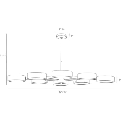 Linus Starburst Chandelier