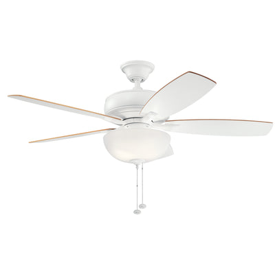 Kichler - 330347MWH - 52``Ceiling Fan - Terra - Matte White