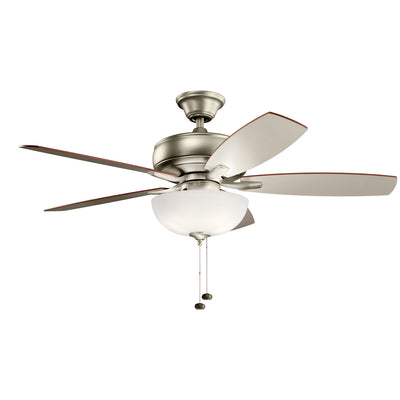 Kichler - 330347NI - 52``Ceiling Fan - Terra - Brushed Nickel