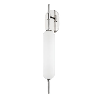 Mitzi - H373101-PN - One Light Wall Sconce - Miley - Polished Nickel