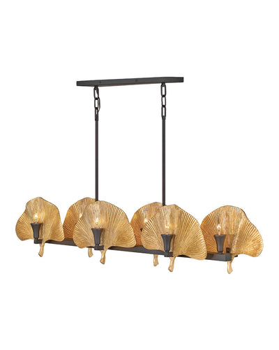 Fredrick Ramond - FR33609MR - LED Linear Chandelier - Cera - Museum Bronze