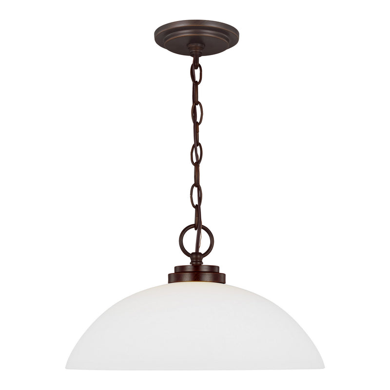 Generation Lighting - 65160-710 - One Light Pendant - Oslo - Bronze