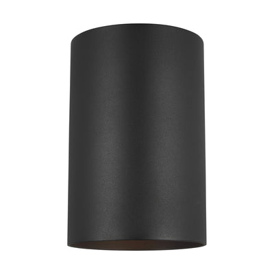 Visual Comfort Studio - 8313901-12 - One Light Outdoor Wall Lantern - Outdoor Cylinders - Black
