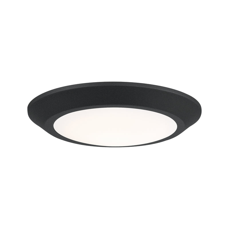 Quoizel - VRG1608EK - LED Flush Mount - Verge - Earth Black