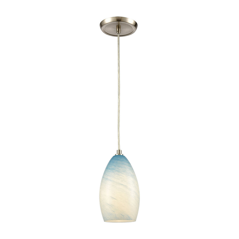 ELK Home - 30240/1 - One Light Mini Pendant - Planetario - Satin Nickel