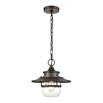 ELK Home - 46072/1 - One Light Outdoor Pendant - Renninger - Oil Rubbed Bronze