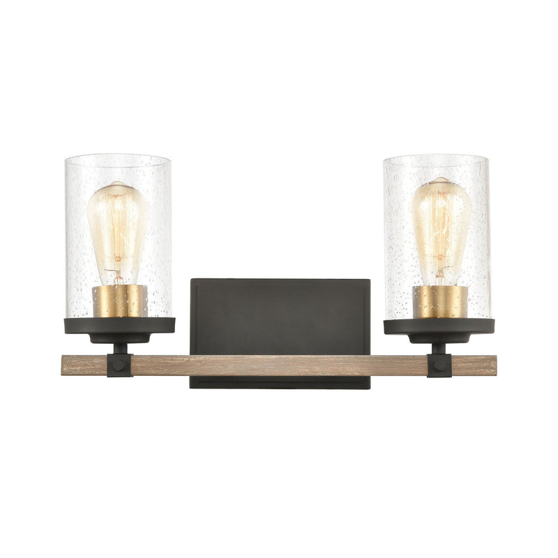 ELK Home - 47282/2 - Two Light Vanity - Geringer - Charcoal