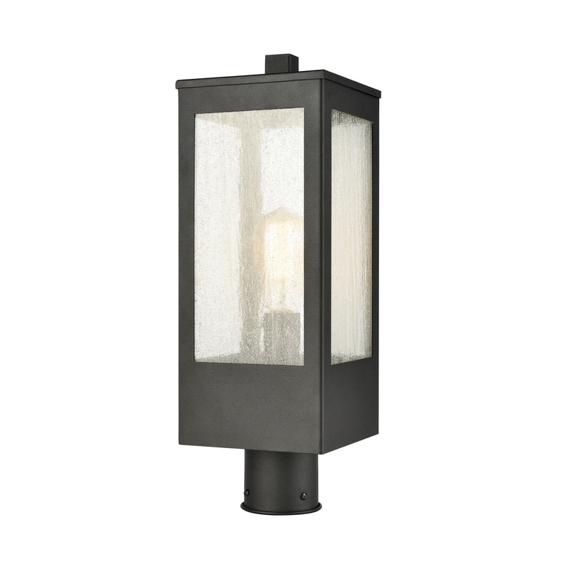 ELK Home - 57304/1 - One Light Outdoor Post Mount - Angus - Charcoal