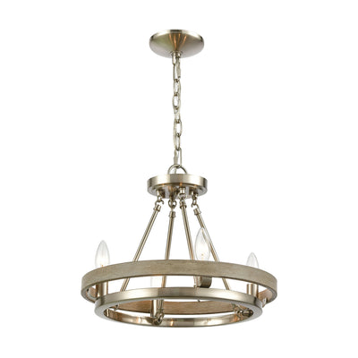 ELK Home - 75064/4 - Four Light Chandelier - Ramsey - Satin Nickel