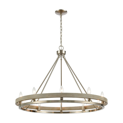 ELK Home - 75067/10 - Ten Light Chandelier - Ramsey - Satin Nickel