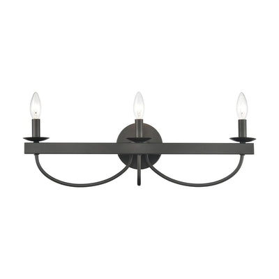 ELK Home - 75075/3 - Three Light Vanity - Williamson - Black