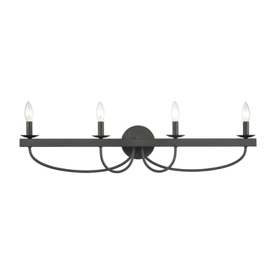 ELK Home - 75076/4 - Four Light Vanity - Williamson - Black