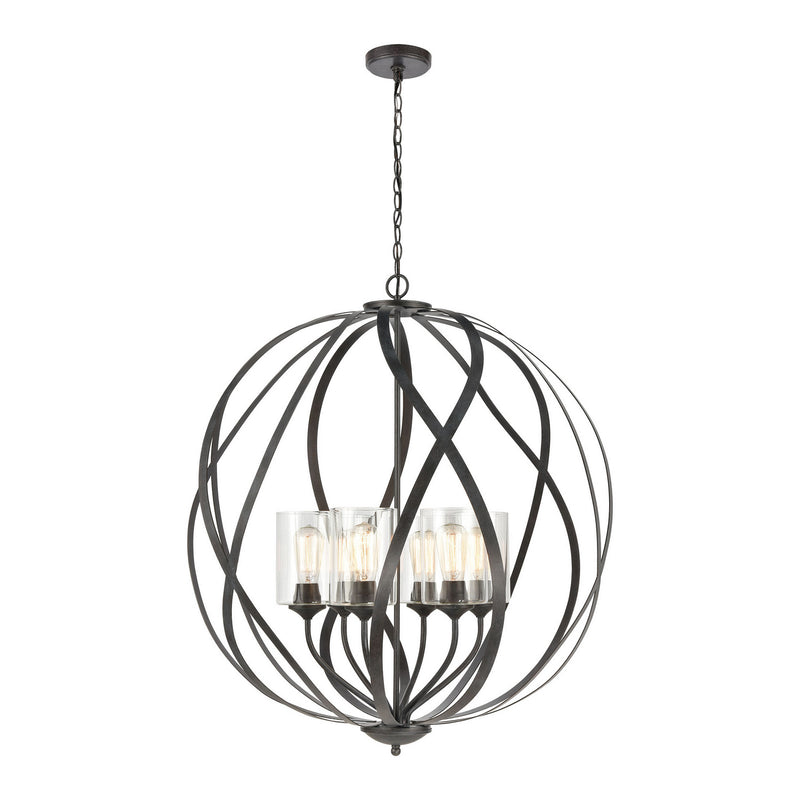 ELK Home - 75096/6 - Six Light Chandelier - Daisy - Midnight Bronze