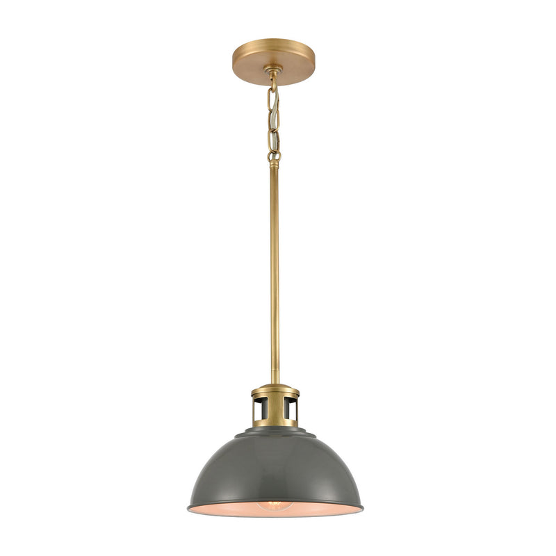 ELK Home - 89007/1 - One Light Mini Pendant - Lyndon - Gray