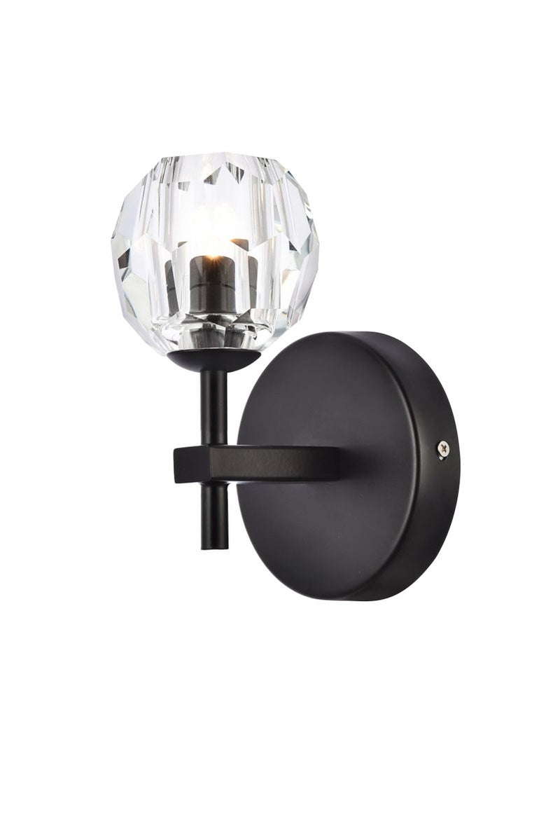 Elegant Lighting - 3505W6BK - One Light Wall Sconce - Eren - Black