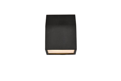 Elegant Lighting - LDOD4004BK - LED Outdoor Wall Lamp - Raine - Black