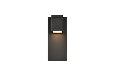 Elegant Lighting - LDOD4007BK - LED Outdoor Wall Lamp - Raine - Black