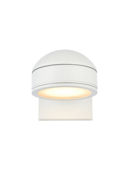 Elegant Lighting - LDOD4016WH - LED Outdoor Wall Lamp - Raine - White