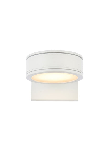 Elegant Lighting - LDOD4018WH - LED Outdoor Wall Lamp - Raine - White