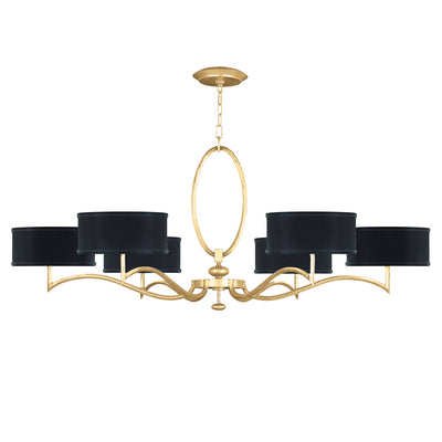 Fine Art - 771740-SF34 - Six Light Chandelier - Allegretto - Gold Leaf