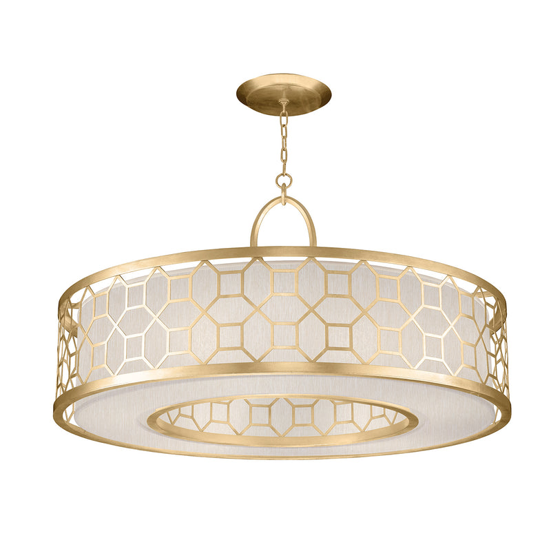 Fine Art - 780340-SF33 - Five Light Pendant - Allegretto - Gold Leaf