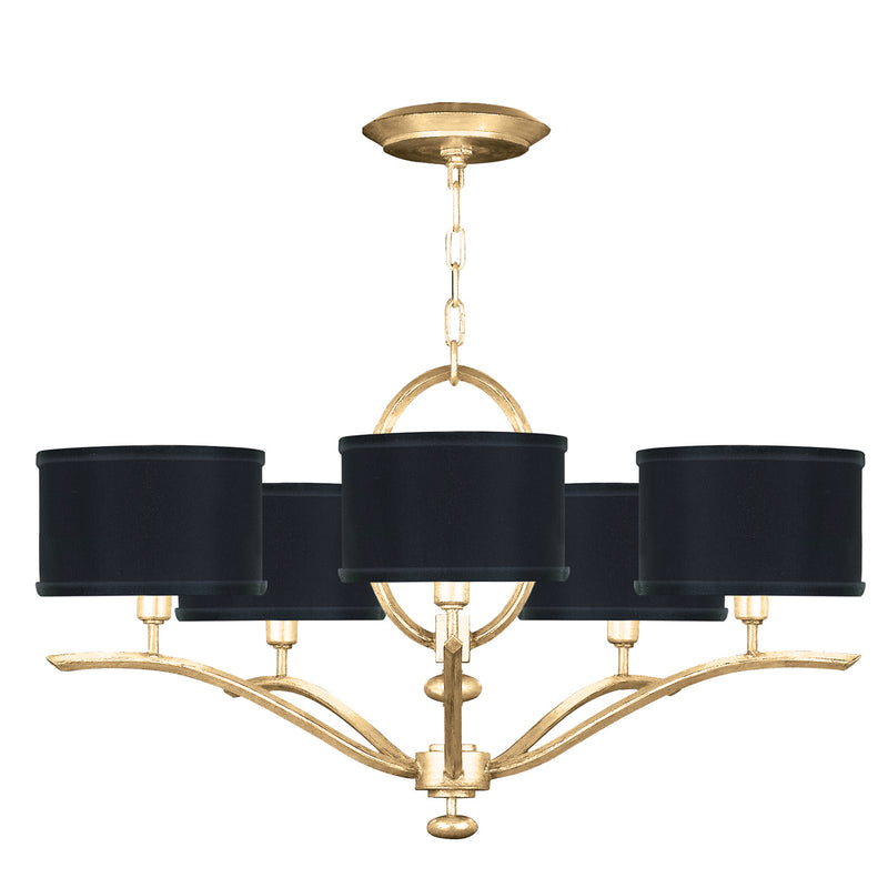 Fine Art - 785440-SF34 - Five Light Chandelier - Allegretto - Gold Leaf