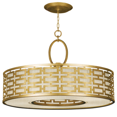 Fine Art - 787640-SF33 - Five Light Pendant - Allegretto - Gold Leaf