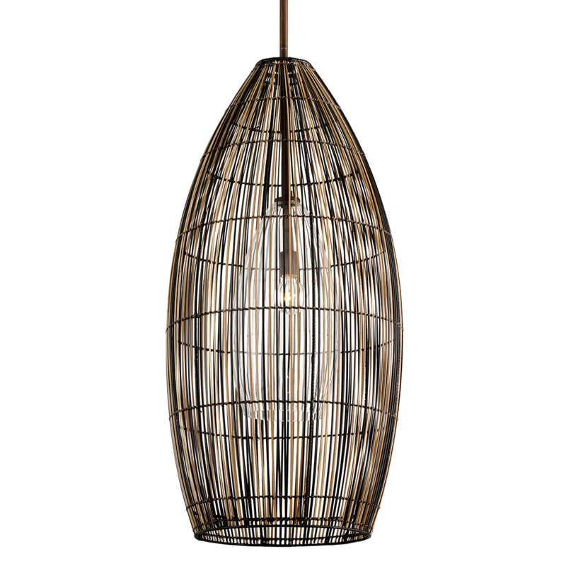 Troy Lighting - F7533-TBZ - One Light Pendant - Holden - Bronze